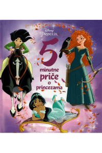 Disney princeza: 5 minutne priče (Slikovnica) - naslovnica