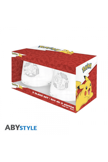Pokemon - 2 Glass Set - Magikarp & Gyarados Europe - slika proizvoda