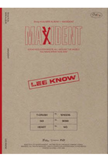 Stray Kids - Maxident (Case Version) Lee Know Version CD - omot
