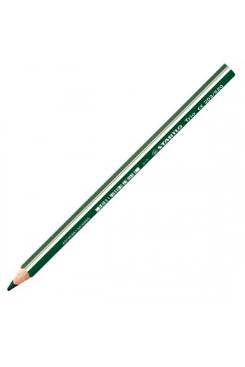 DRVENE PASTELE STABILO TRIO 203/520 TAMNO ZELENI - slika proizvoda