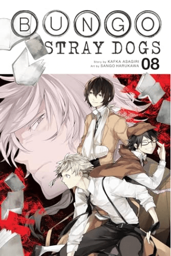 Bungo Stray Dogs, Vol. 08 (Manga) - naslovnica