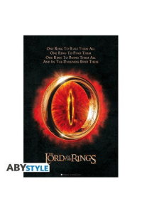 The Lord of the Rings Poster The One Ring (91.5x61cm) - slika proizvoda