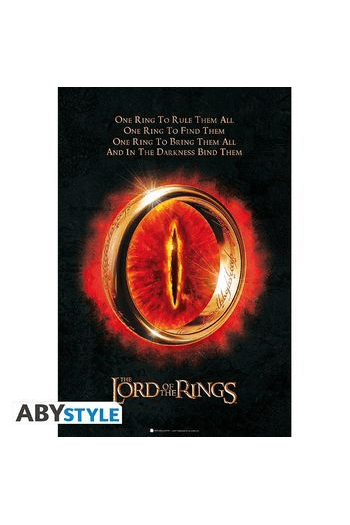The Lord of the Rings Poster The One Ring (91.5x61cm) - slika proizvoda