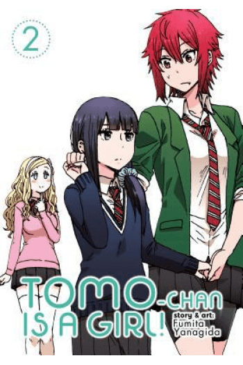 Tomo-Chan Is A Girl! Vol. 2 (Manga) - naslovnica