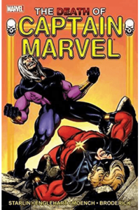 Death Of Captain Marvel (Strip) - naslovnica
