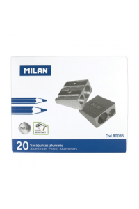 Šiljilo Metalno 2 Rupe Milan Alu 80035 P20,400