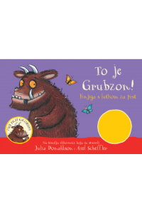 To je Grubzon! Knjiga s lutkom za prst (Slikovnica) - naslovnica