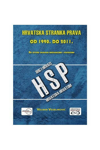 Hrvatska stranka prava od 1990.do 2011. - naslovnica