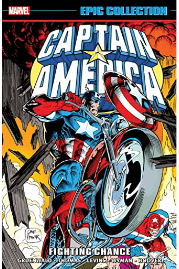 Captain America Epic Collection: Fighting Chance (Strip) - naslovnica