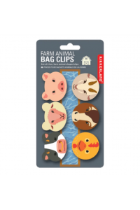 Farm Animal Bag Clips