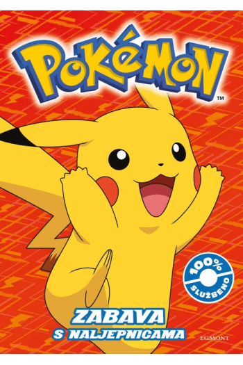 Pokemon zabava s naljepnicama - naslovnica