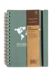 Bilježnica A5 zelena MW & VCV