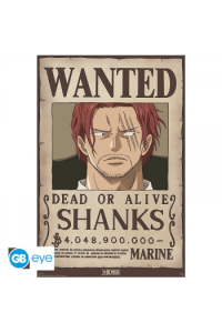 One Piece - Poster Maxi 91.5X61 - Wanted Shanks - slika proizvoda