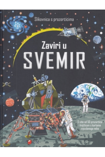 Zaviri u Svemir - Slikovnica s prozorčićima - naslovnica