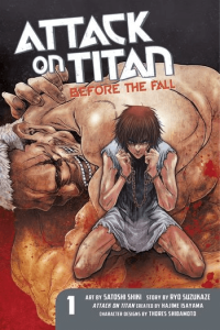 Attack on Titan: Before the Fall, Vol. 01 (Manga) - naslovnica