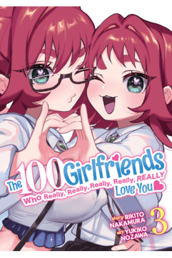 100 Girlfriends Who Really, Really, Really, Really, Really Love You Vol. 03 (Manga) - naslovnica
