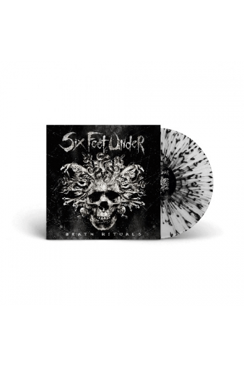 Six Feet Under - Death Rituals (Clear White, Black Splatter Vinyl) LP - omot