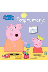 Peppa pospremanje HC (Slikovnica) - naslovnica
