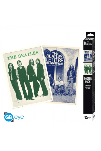 The Beatles - Set 2 Posters Chibi 52X38 - The Beatles - slika proizvoda