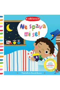 Veliki koraci - Ne spava mi se ! (Slikovnica) - naslovnica
