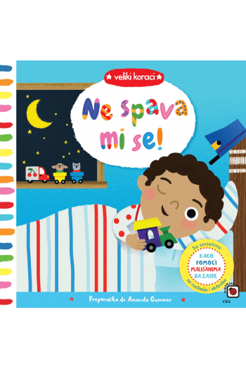 Veliki koraci - Ne spava mi se ! (Slikovnica) - naslovnica