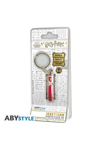 Harry Potter - Keychain 3D Gryffindor Hourglass - slika proizvoda