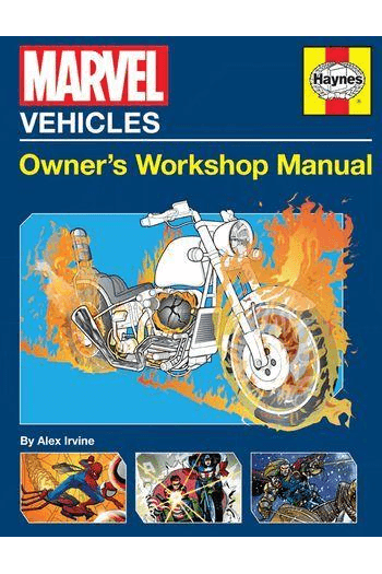 Marvel Vehicles (Strip) - naslovnica