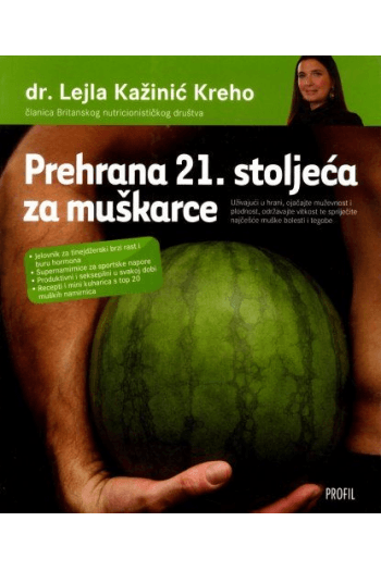 Prehrana za 21. stoljeće za muškarce - naslovnica