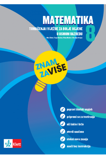 Znam za više - Matematika 8 - naslovnica