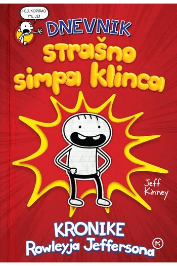 Dnevnik strašno simpa klinca - naslovnica