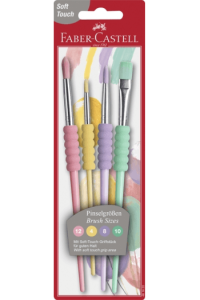 Set kistova od sintetičkih vlakana pk4 Faber Castell 481620 pastel blister - slika proizvoda