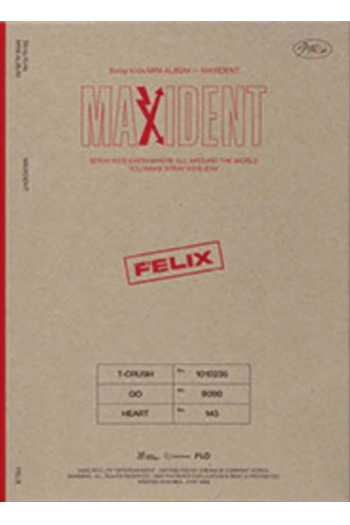 Stray Kids - Maxident (Case Version) Felix Version CD - omot