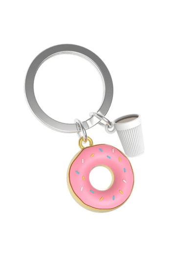 Privjesak donut with coffee cup - slika proizvoda