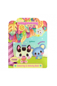 Bojanka za djecu Bangoberry ACTIVITY BOOK BY DAY P6 - naslovnica