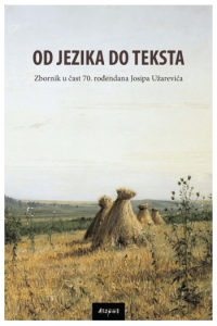 Od jezika do teksta - naslovnica