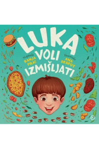 Luka voli izmišljati (Slikovnica) - naslovnica