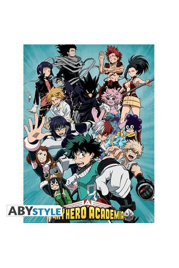 My Hero Academia Poster Heroes (52x38cm) - slika proizvoda