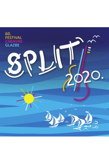 Razni Izvođači - Festival Zabavne Glazbe Split 2020. CD - omot