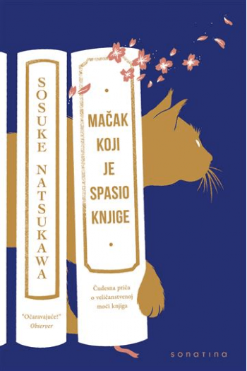 Mačak koji je spasio knjige - naslovnica