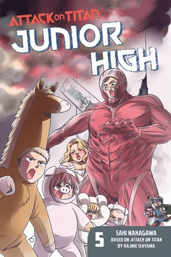 Attack on Titan: Junior High, Vol. 05 (Manga) - naslovnica