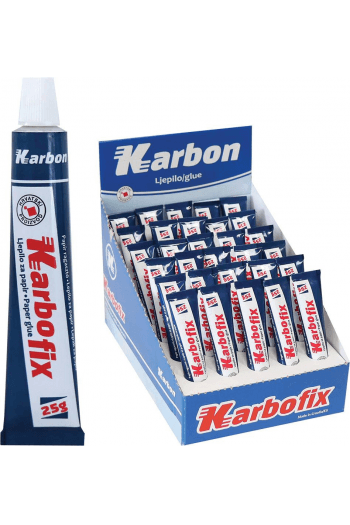 Ljepilo bijelo u tubi 25 g Karbofix P 30 - slika proizvoda