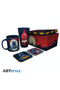 DC Comics - Pck Glass Xxl + Mug + 2 Coasters Glow