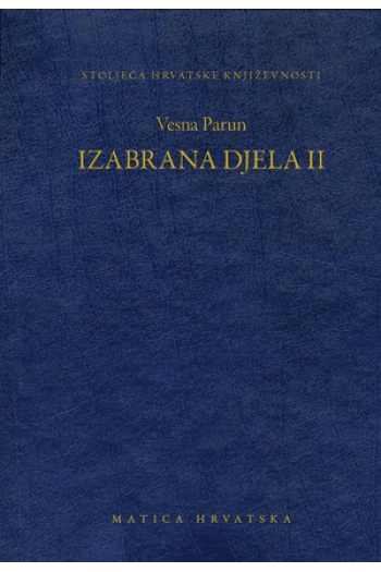 Izabrana djela II - naslovnica