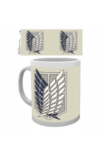 Attack On Titan - Mug - 320 Ml - Badge - slika proizvoda