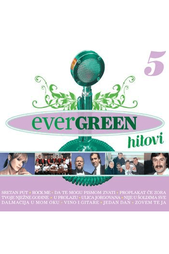 Razni izvođači - Evergreen hitovi 5 CD - omot