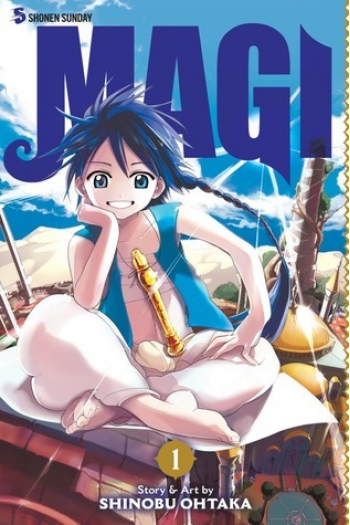 Magi: The Labyrinth of Magic, Vol. 1 (Manga) - naslovnica
