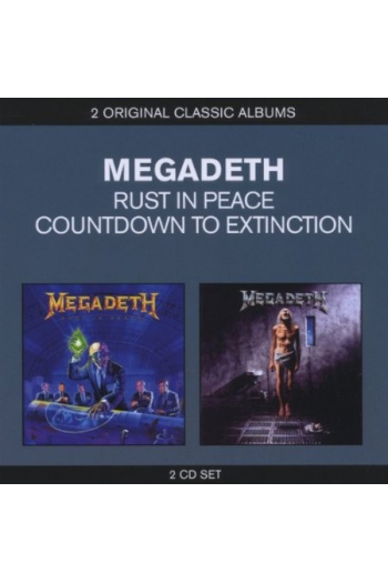 Megadeth - 2In1 (Rust In Peace/Countdown To Extinction) CD - omot