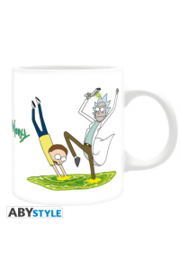 Rick And Morty - Mug - 320 Ml - "Portal 2"- Subli - With Box