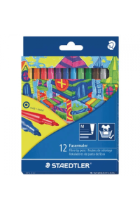 Flomaster školski 12boja Staedtler 325 C12 - slika proizvoda