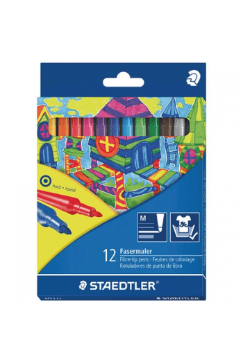 Flomaster školski 12boja Staedtler 325 C12 - slika proizvoda